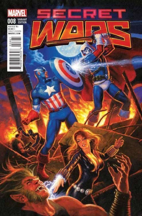 SECRET WARS #8 ( 1:25 HILDEBRANDT CLASSIC VAR )