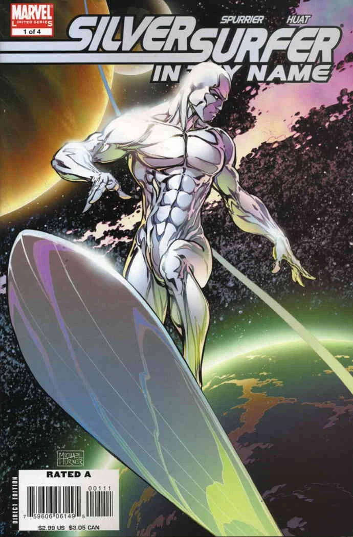 SILVER SURFER #1 - #4 ( COMPLETE SET )
