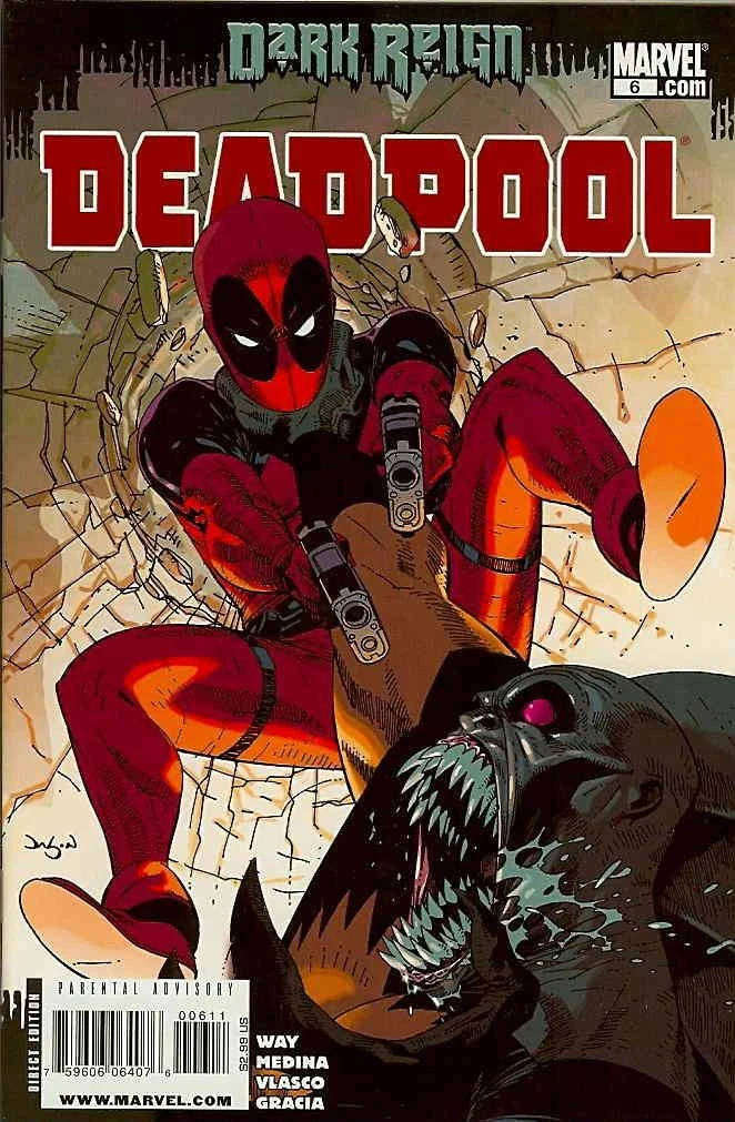 DEADPOOL #6 - #12 DARK REIGN ( COMPLETE SET )