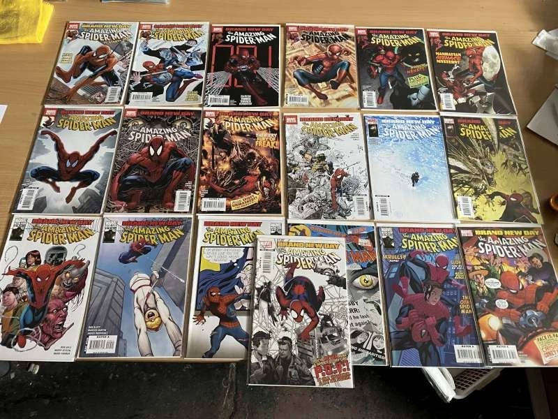 AMAZING SPIDER-MAN - BRAND NEW DAY #546 - #564 ( COMPLETE SET )