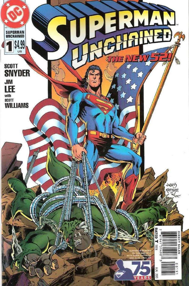 SUPERMAN UNCHAINED #1 ( 1:25 VARIANT )