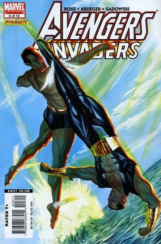 AVENGERS INVADERS #3 ( ALEX ROSS COVER )
