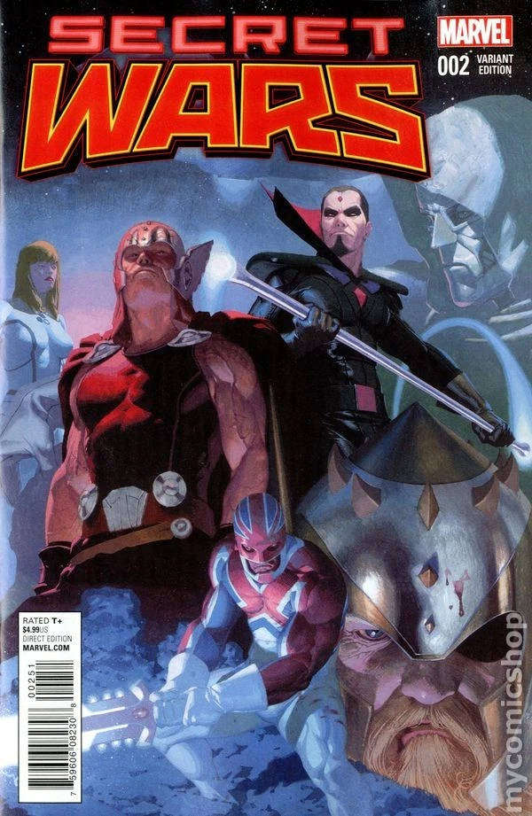 Secret Wars #2 Ribic 1:25 Variant
