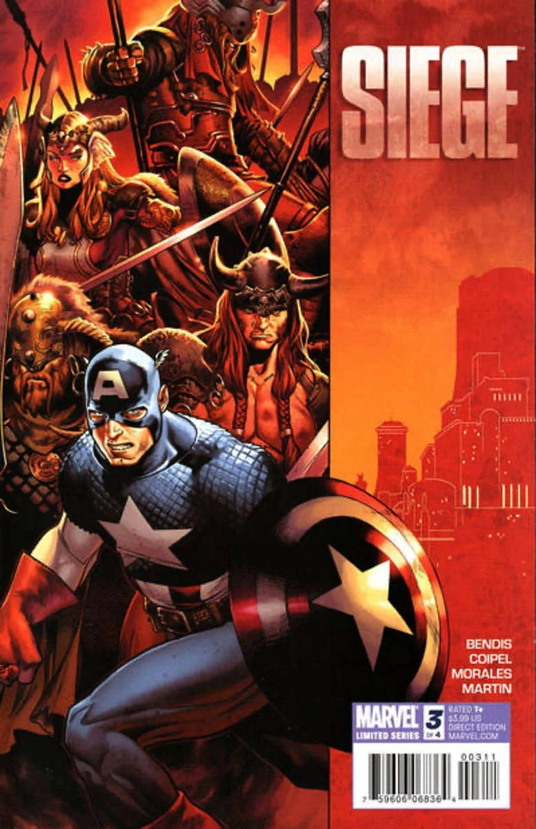 SIEGE #1 - #4 ( COMPLETE SET )