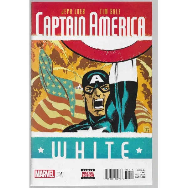 CAPTAIN AMERICA WHITE #1