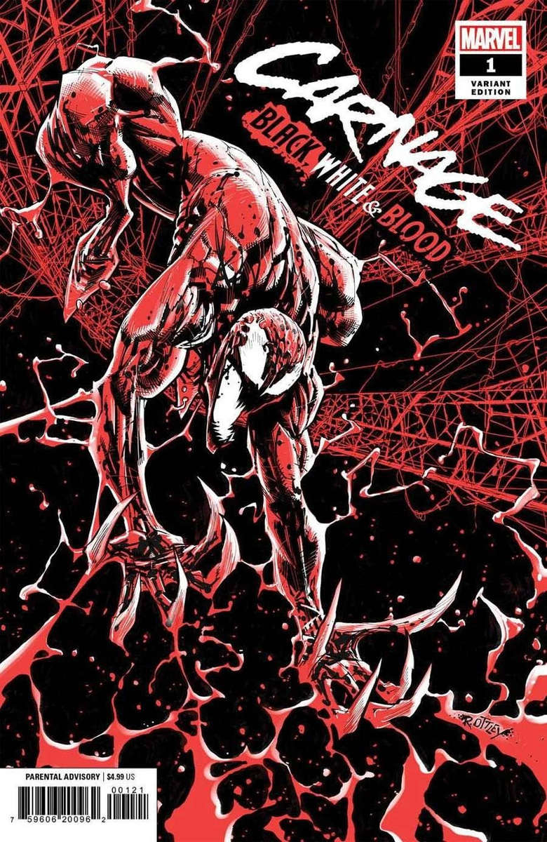 Carnage: Black, White And Blood #1 Var