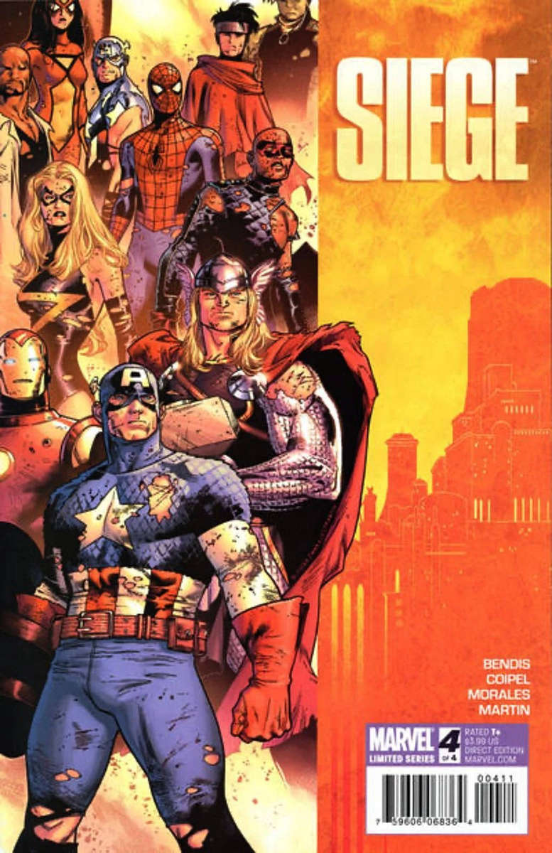 SIEGE #1 - #4 ( COMPLETE SET )
