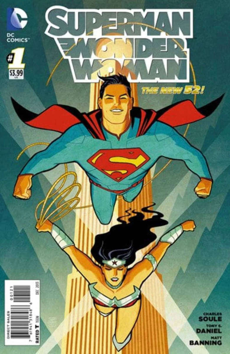 SUPERMAN WONDER WOMAN #1 SUPERMAN VAR