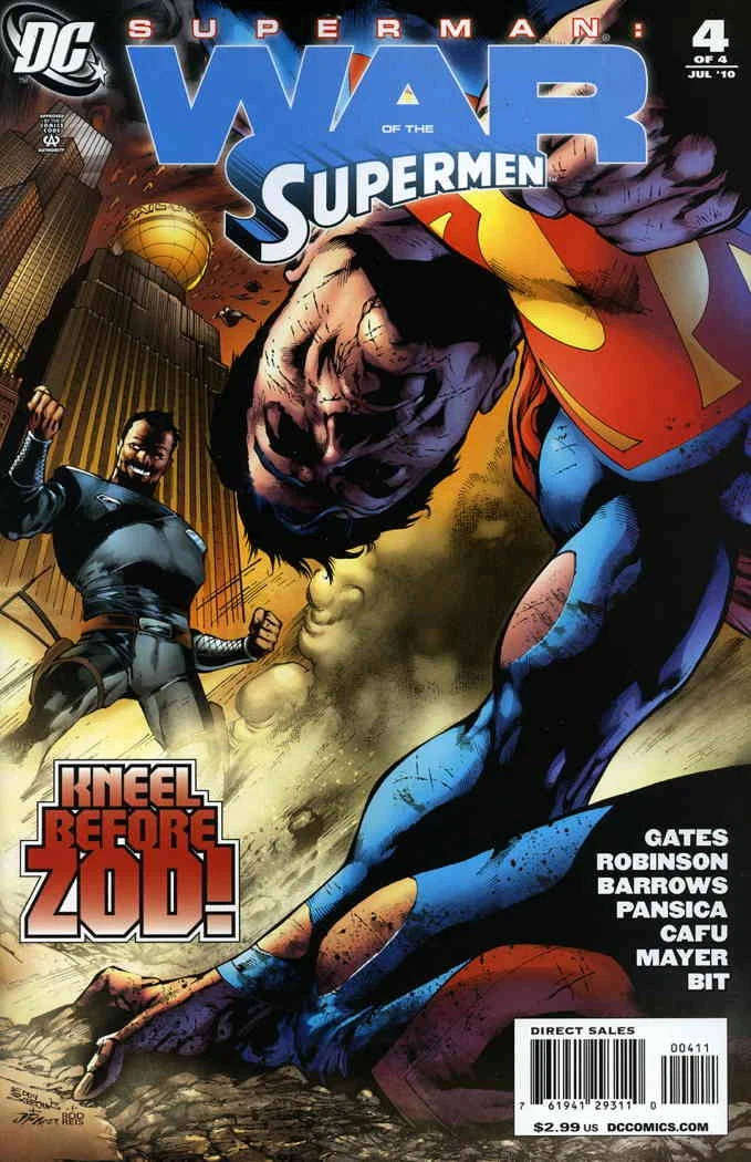 SUPERMAN : WAR OF THE SUPERMEN #4