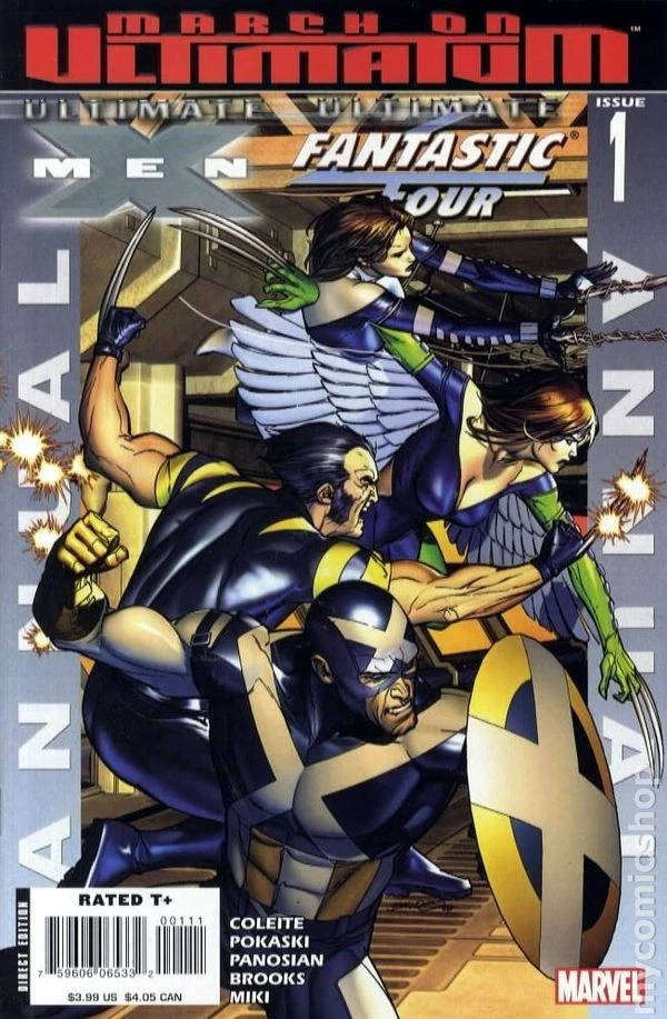 ULTIMATE FANTASTIC FOUR / X-MEN #1 ANNUALS ( SET )