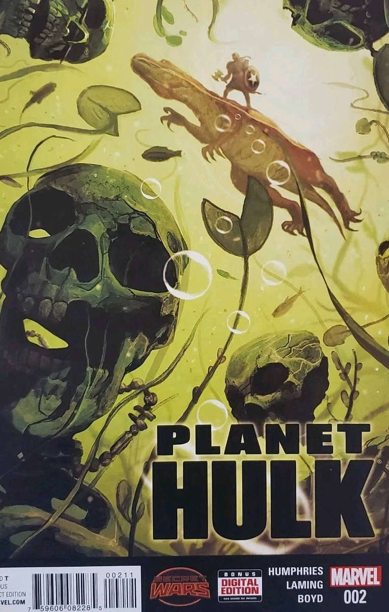PLANET HULK #1 - #5 SECRET WARS ( COMPLETE SET )