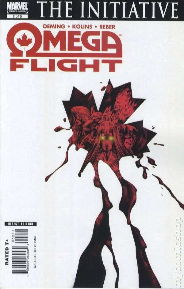 OMEGA FLIGHT #1 - #5 ( COMPLETE SET )