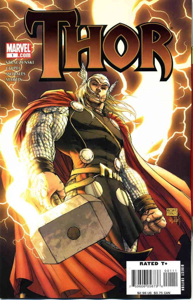 THOR #1 ( MICHAEL TURNER COVER )