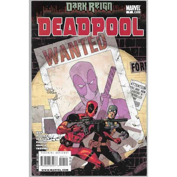 DEADPOOL #6 - #12 DARK REIGN ( COMPLETE SET )