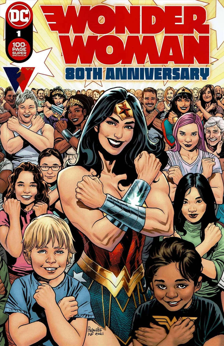 WONDER WOMAN 80TH ANNIVAERSARY #1 VARIANT