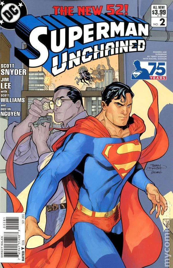 Superman Unchained #2 Dodson 1:25 Variant