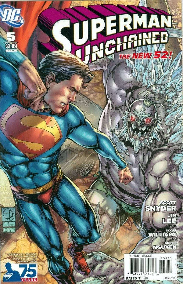 Superman Unchained #5 Lee 1:25 Variant