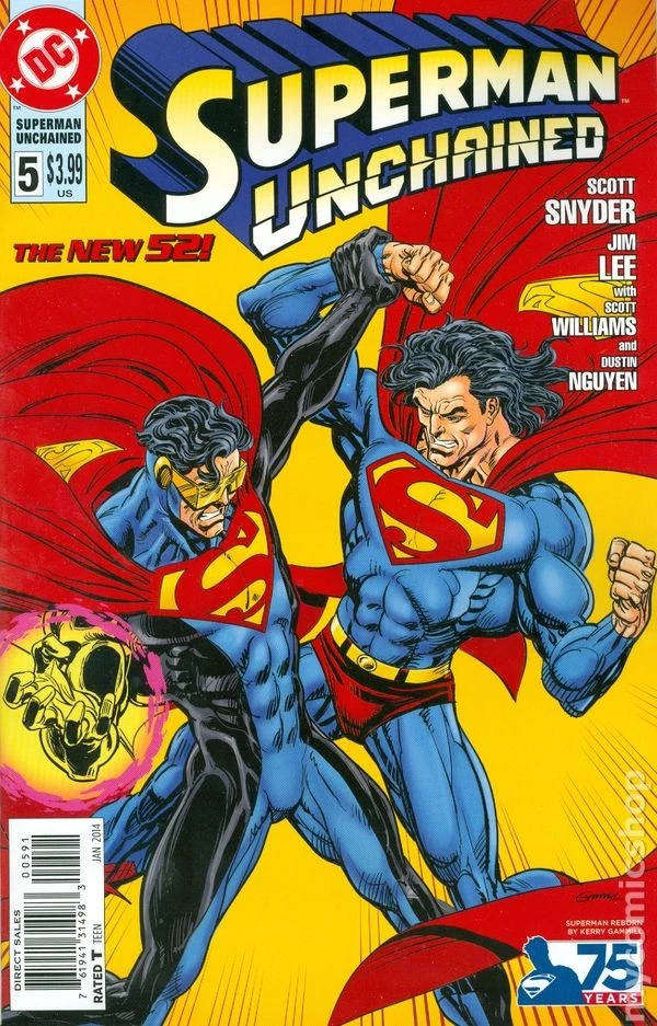 Superman Unchained #5 Gammill 1:25 Variant