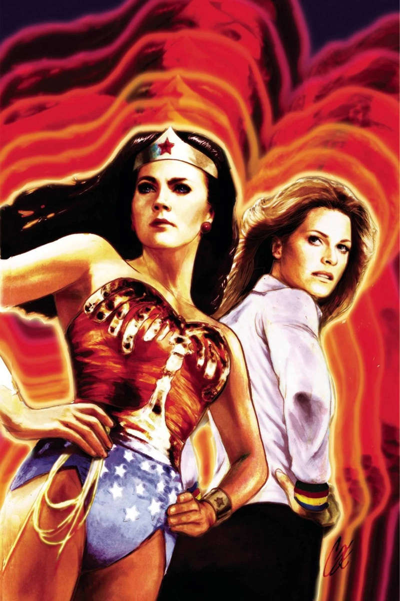 WONDER WOMAN MEETS THE BIONIC WOMAN 77 #1 ( 1:10 VIRGIN VARIANT )