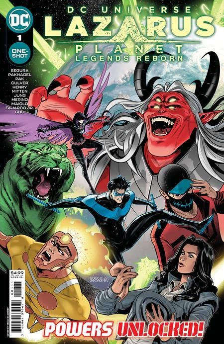 DC UNIVERSE LAZARUS PLANET LEGENDS REBORN #1
