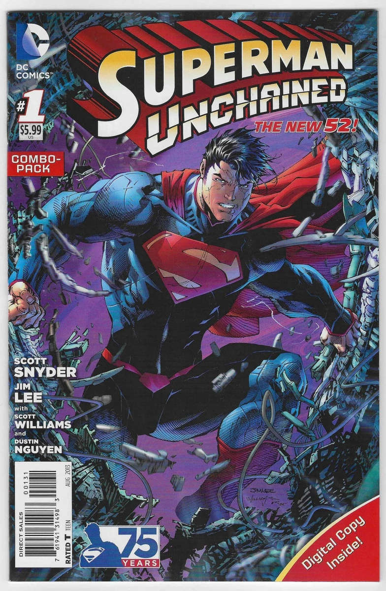 SUPERMAN UNCHAINED #1 COMBO PACK