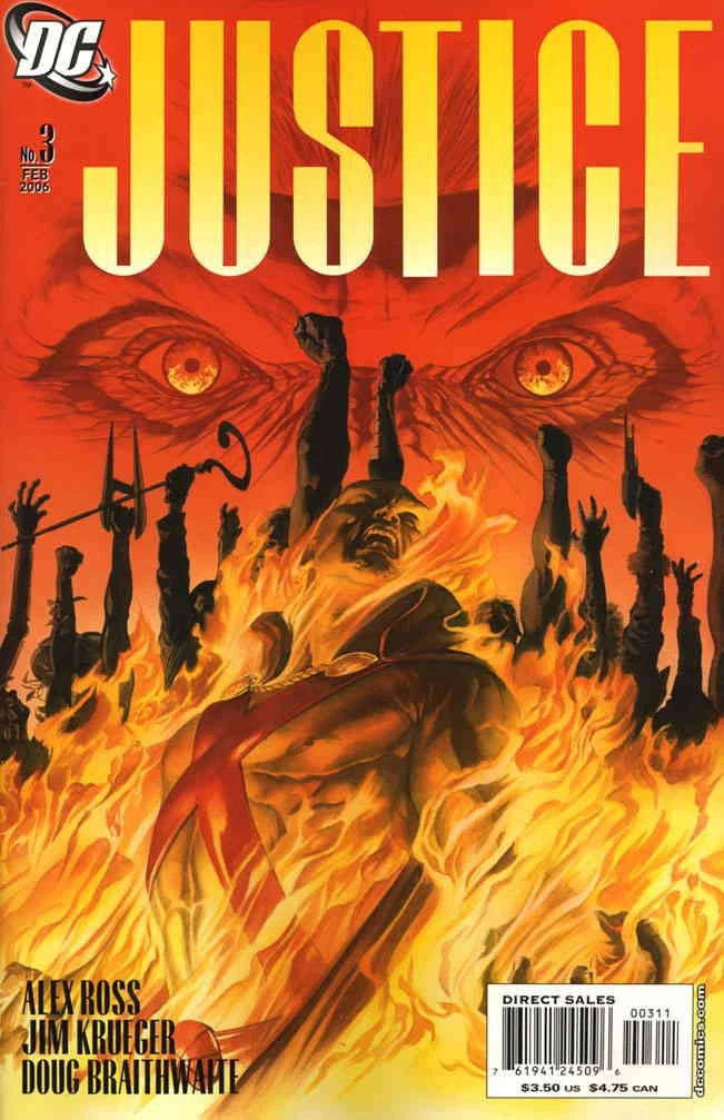 JUSTICE #3 ( ALEX ROSS CVR )