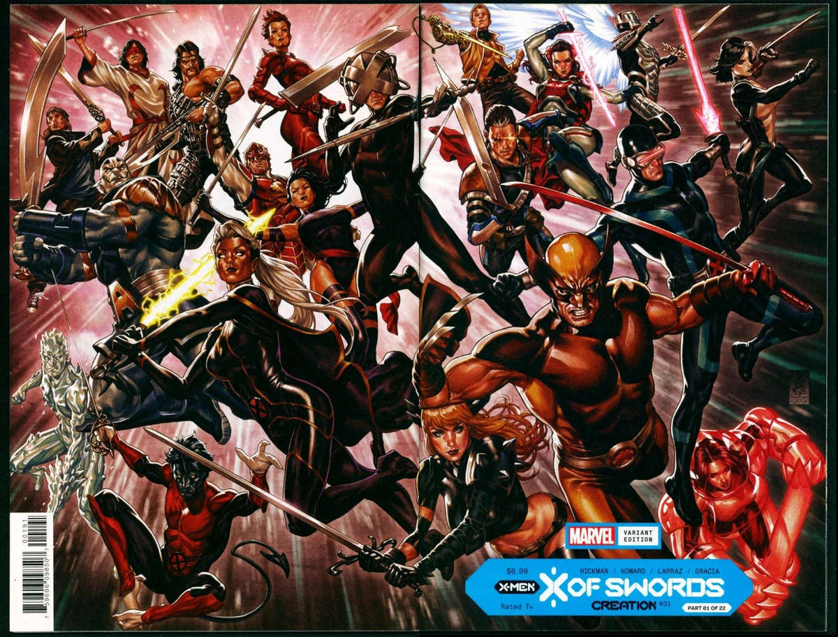 X OF SWORDS: CREATION #1 G - 2020 - Mark Brooks Wraparound Variant Cover