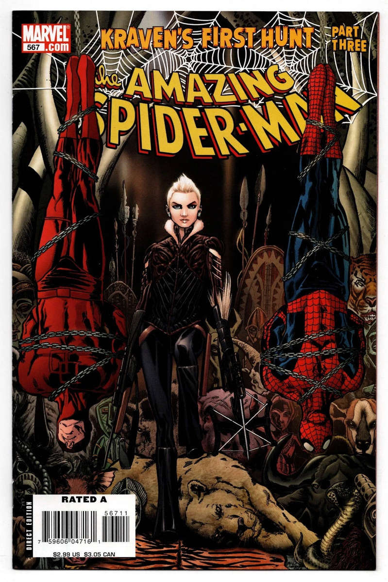 AMAZING SPIDER-MAN #565 - #567 ( COMPLETE SET / 1ST APPEARANCE )