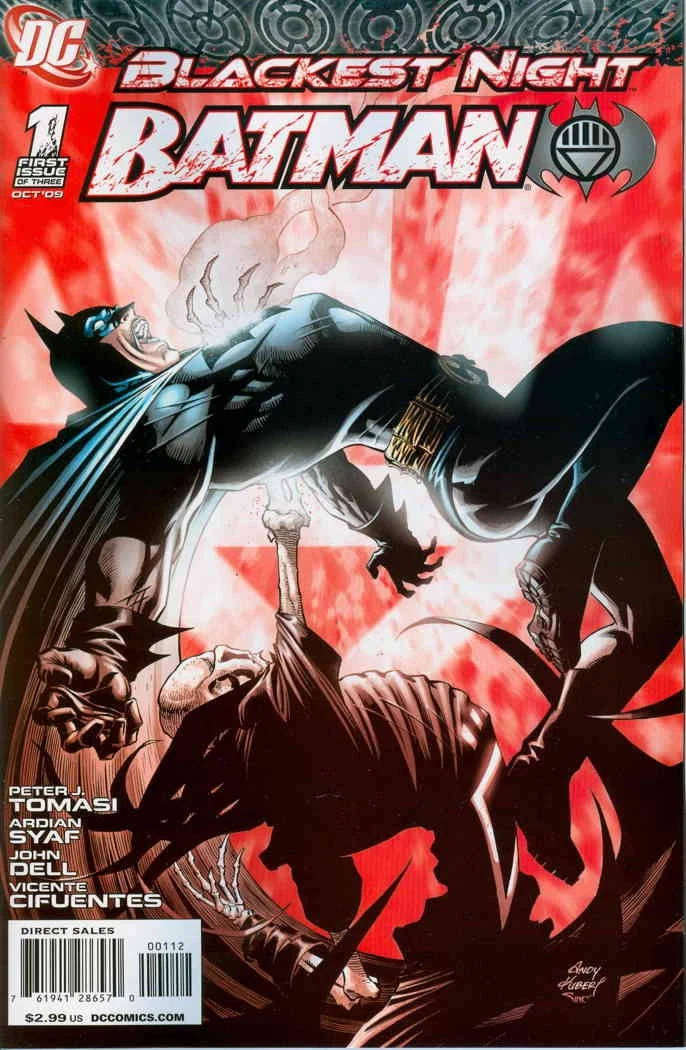 BLACKEST NIGHT BATMAN #1 - #3 ( COMPLETE SET )