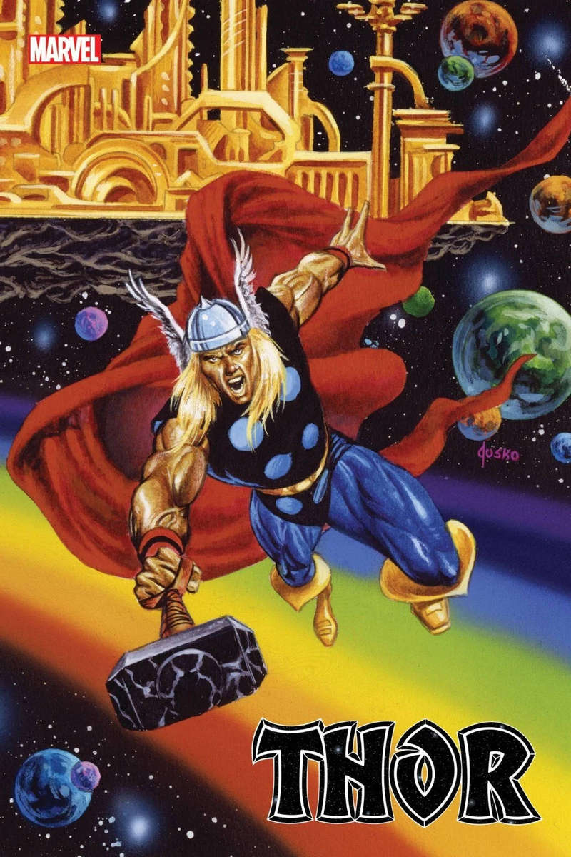 THOR #18 ( JUSKO MARVEL MASTERPIECES VARIANT )