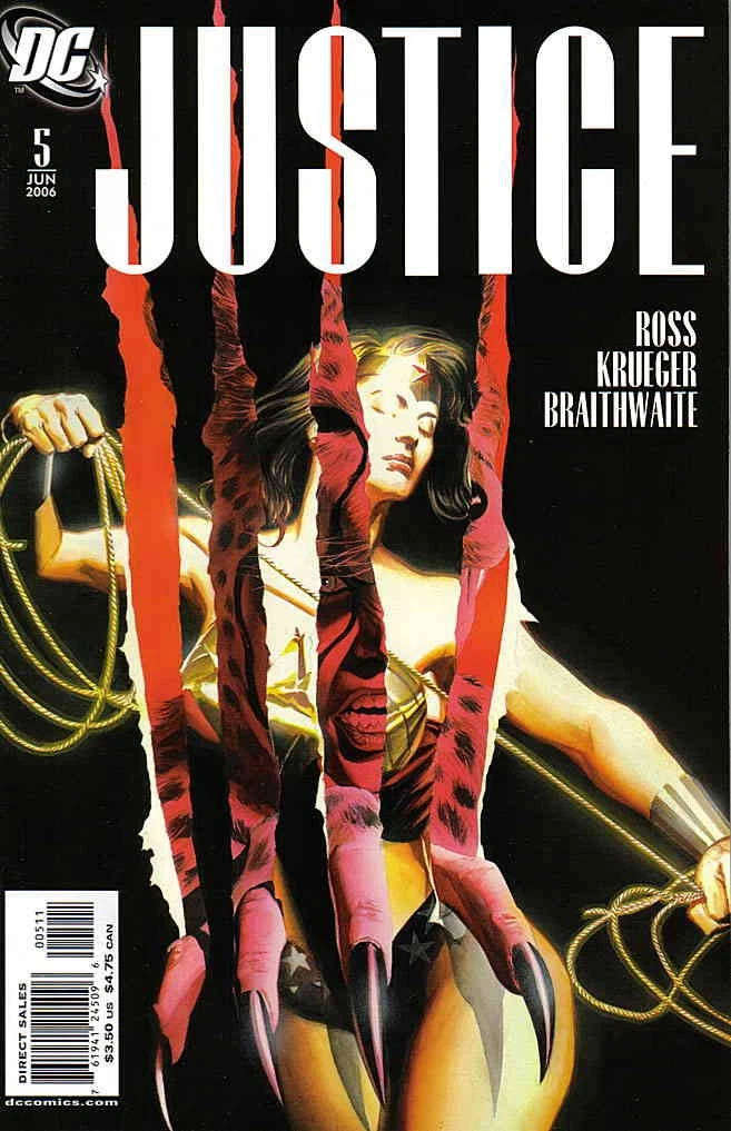 JUSTICE #5 ( ALEX ROSS CVR )