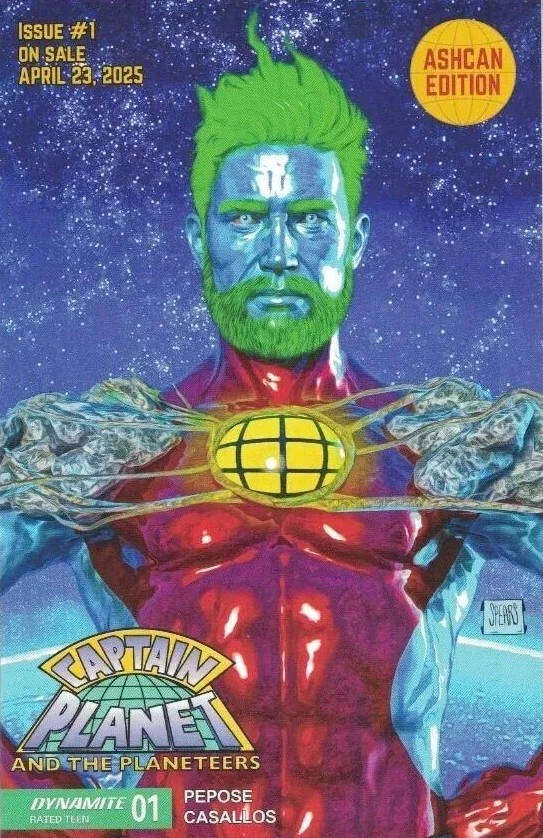 CAPTAIN PLANET ASHCAN #1