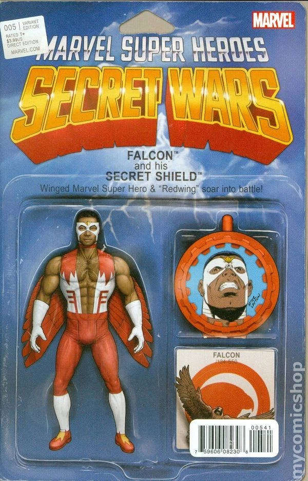 MARVEL SUPER HEROES SECRET WARS #5 ( CHRISTOPHER ACTION FIGURE VARIANT )