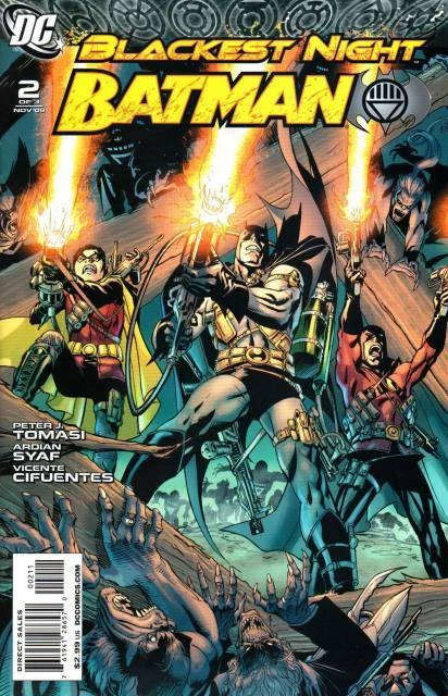 BLACKEST NIGHT BATMAN #1 - #3 ( COMPLETE SET )