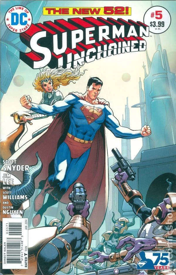 Superman Unchained #5 Lee 1:50 Variant