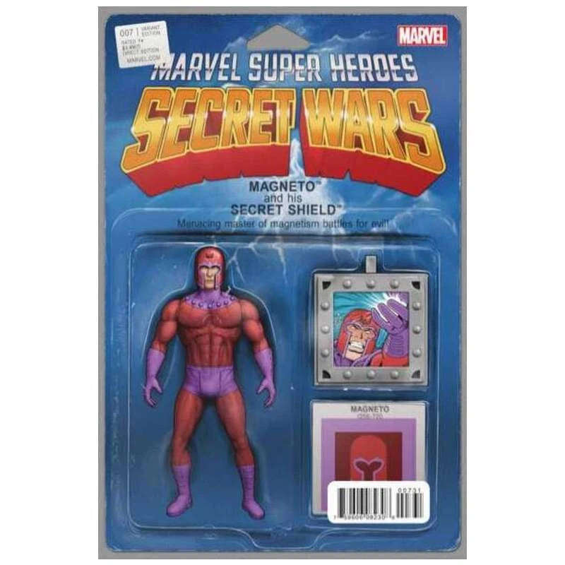 MARVEL SUPER HEROES SECRET WARS #7 ( CHRISTOPHER ACTION FIGURE VARIANT )