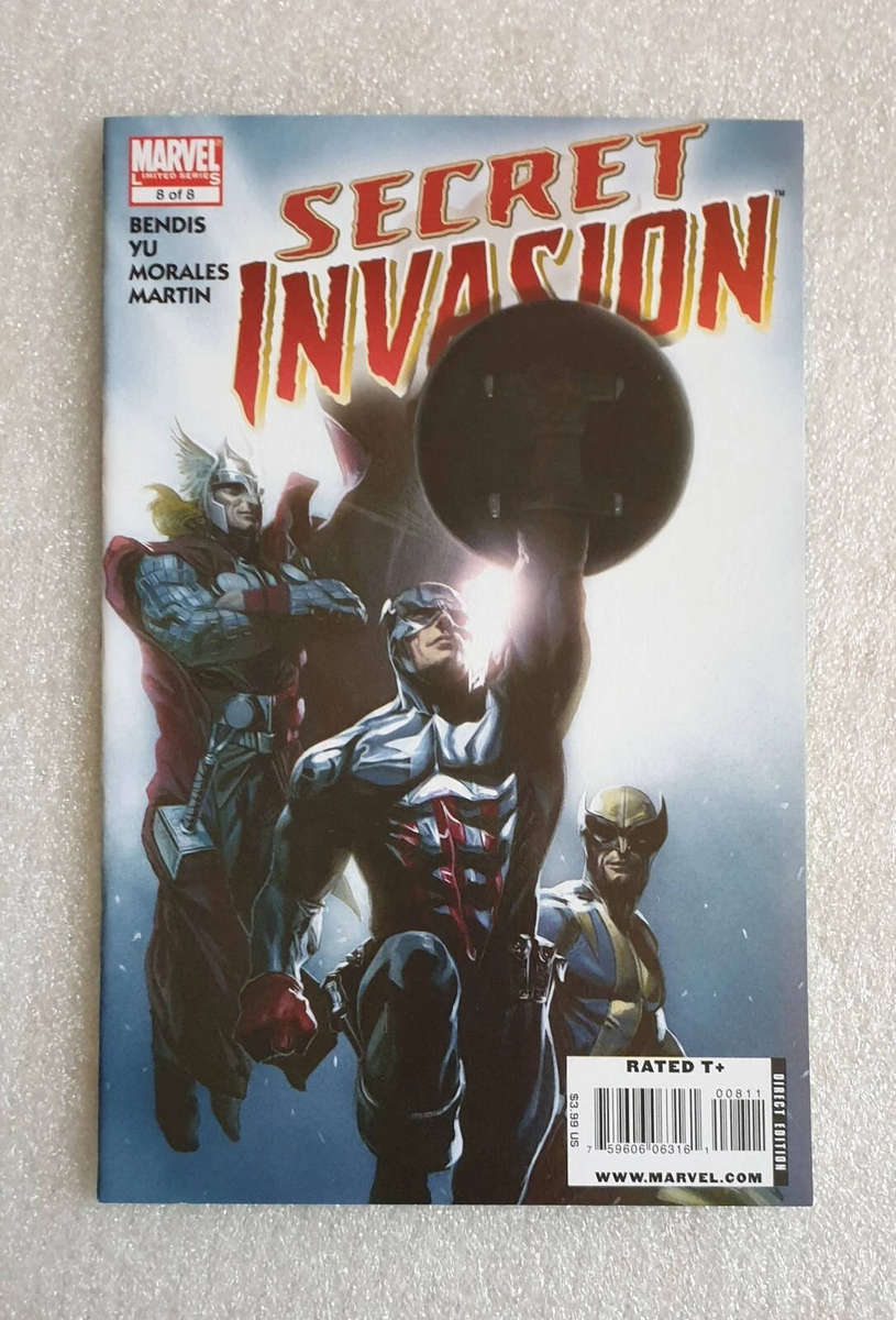 SECRET INVASION #1 - #8 ( COMPLETE SET )