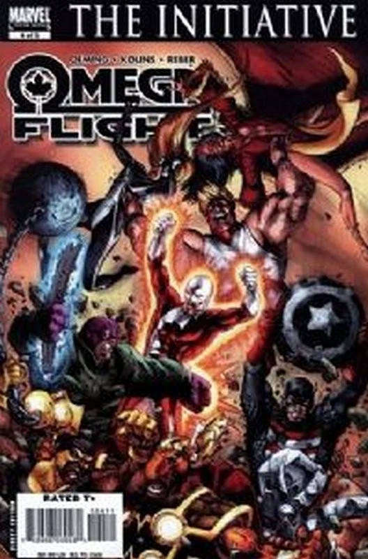 OMEGA FLIGHT #1 - #5 ( COMPLETE SET )