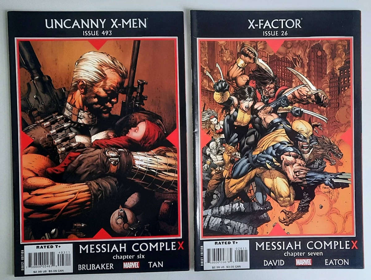 X-MEN MESSIAH COMPLEX #1 - #13 ( COMPLETE SET )