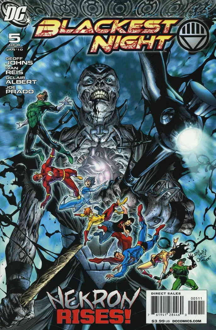 BLACKEST NIGHT #0 - #8 ( COMPLETE SET )