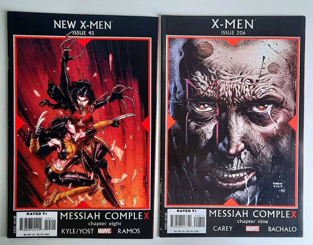 X-MEN MESSIAH COMPLEX #1 - #13 ( COMPLETE SET )