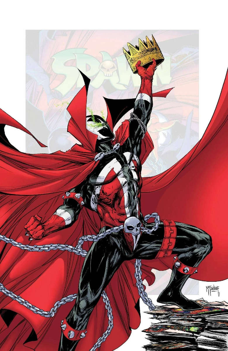 SPAWN 301 ( 1:25 TODD McFARLANE INCENTIVE VIRGIN VAR )