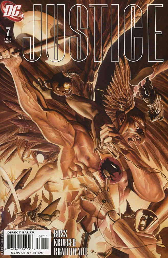 JUSTICE #7 ( ALEX ROSS CVR )