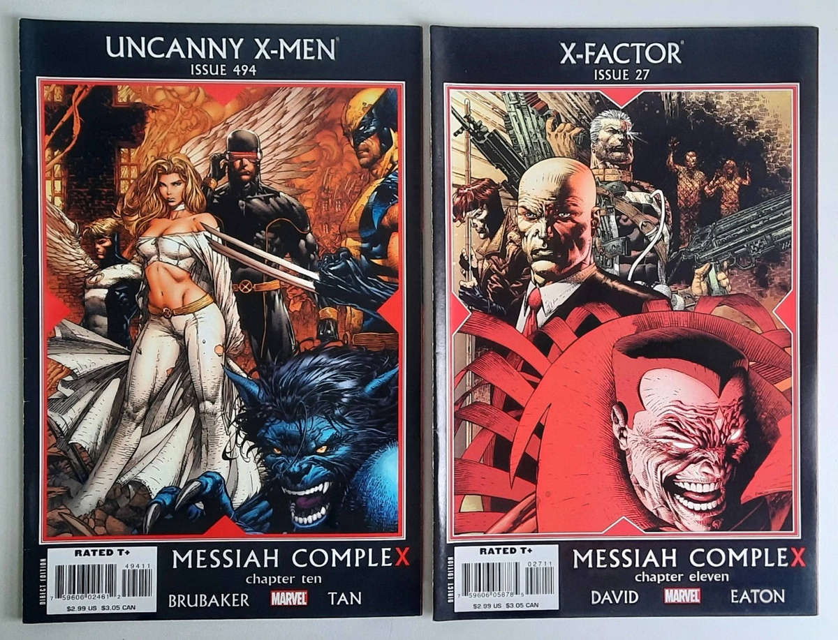 X-MEN MESSIAH COMPLEX #1 - #13 ( COMPLETE SET )