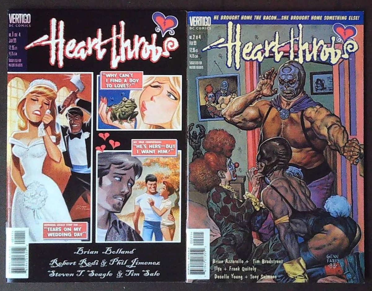HEART THROBS #1 - #4 ( COMPLETE SET )
