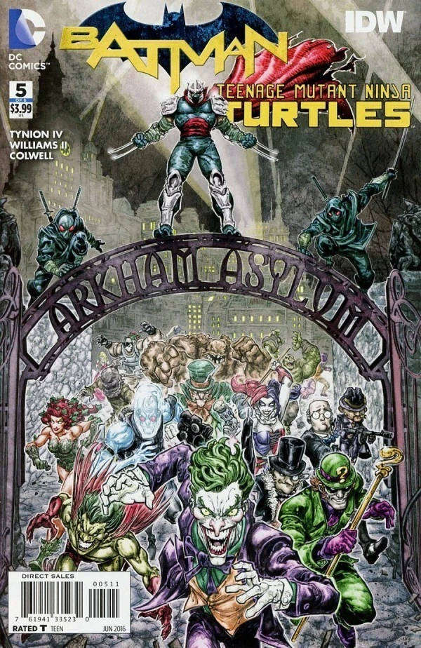 BATMAN TMNT #5