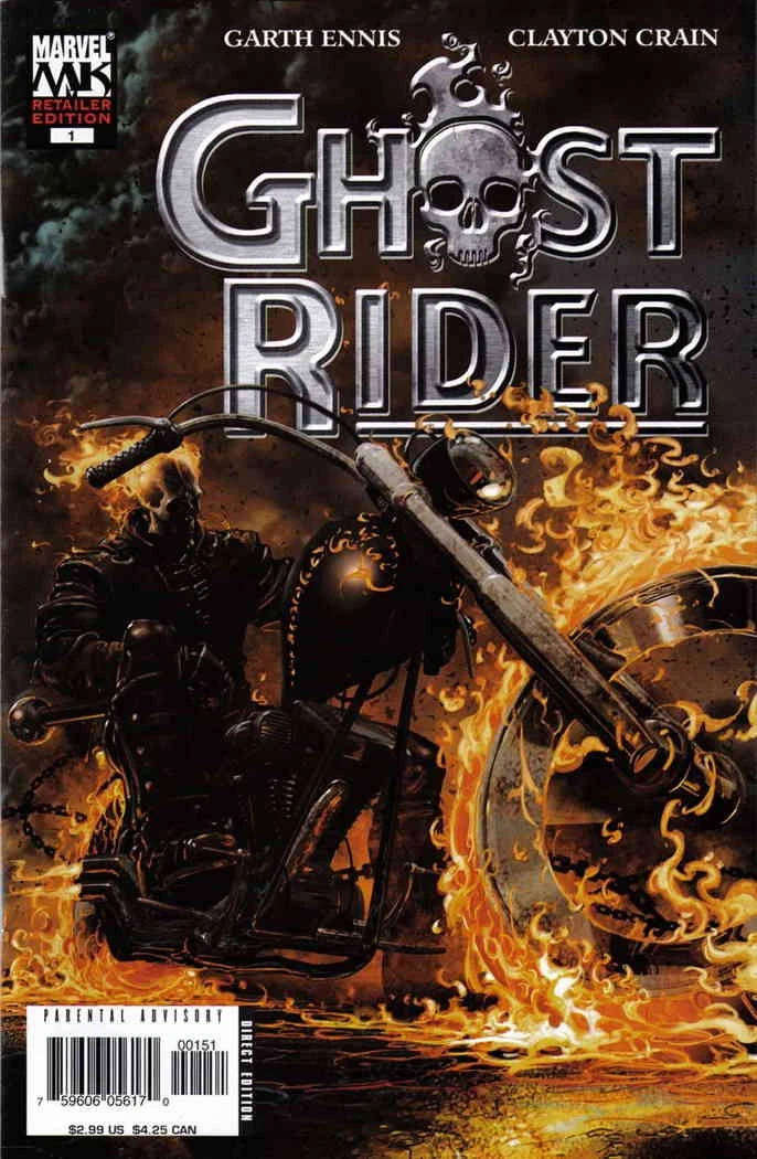 GHOST RIDER #1 ( RETAILER INCENTIVE VARIANT )
