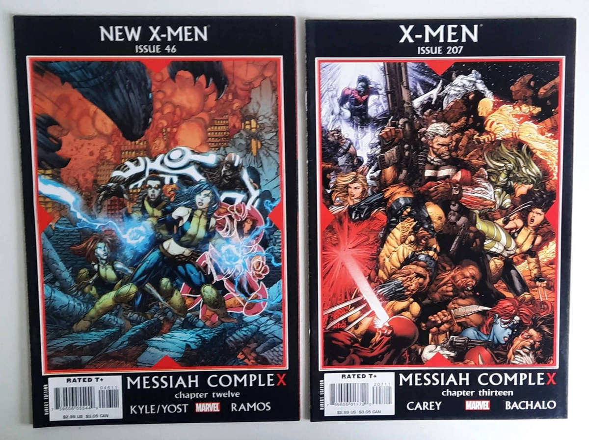 X-MEN MESSIAH COMPLEX #1 - #13 ( COMPLETE SET )