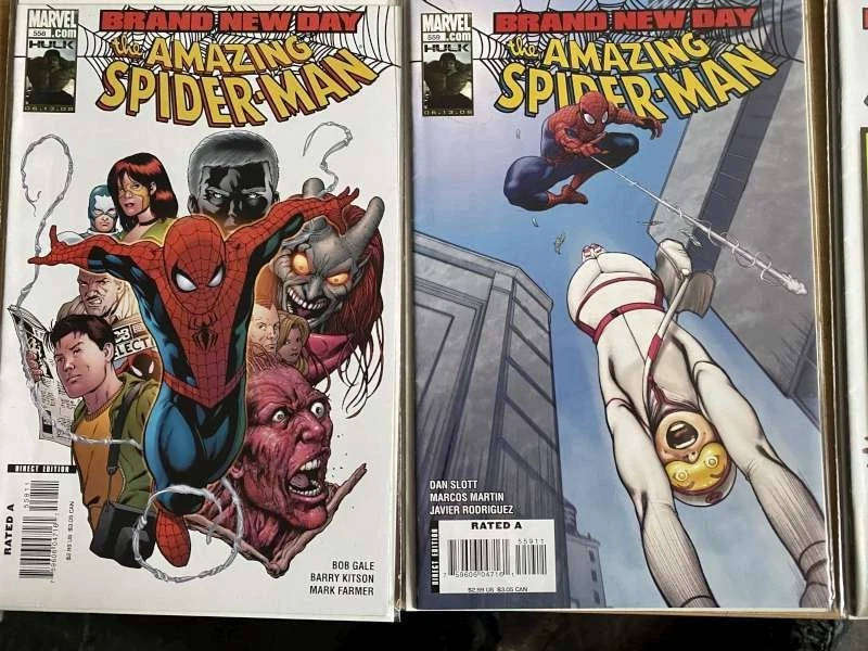 AMAZING SPIDER-MAN - BRAND NEW DAY #546 - #564 ( COMPLETE SET )