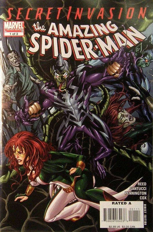 AMAZING SPIDER-MAN : SERET INVASION #1